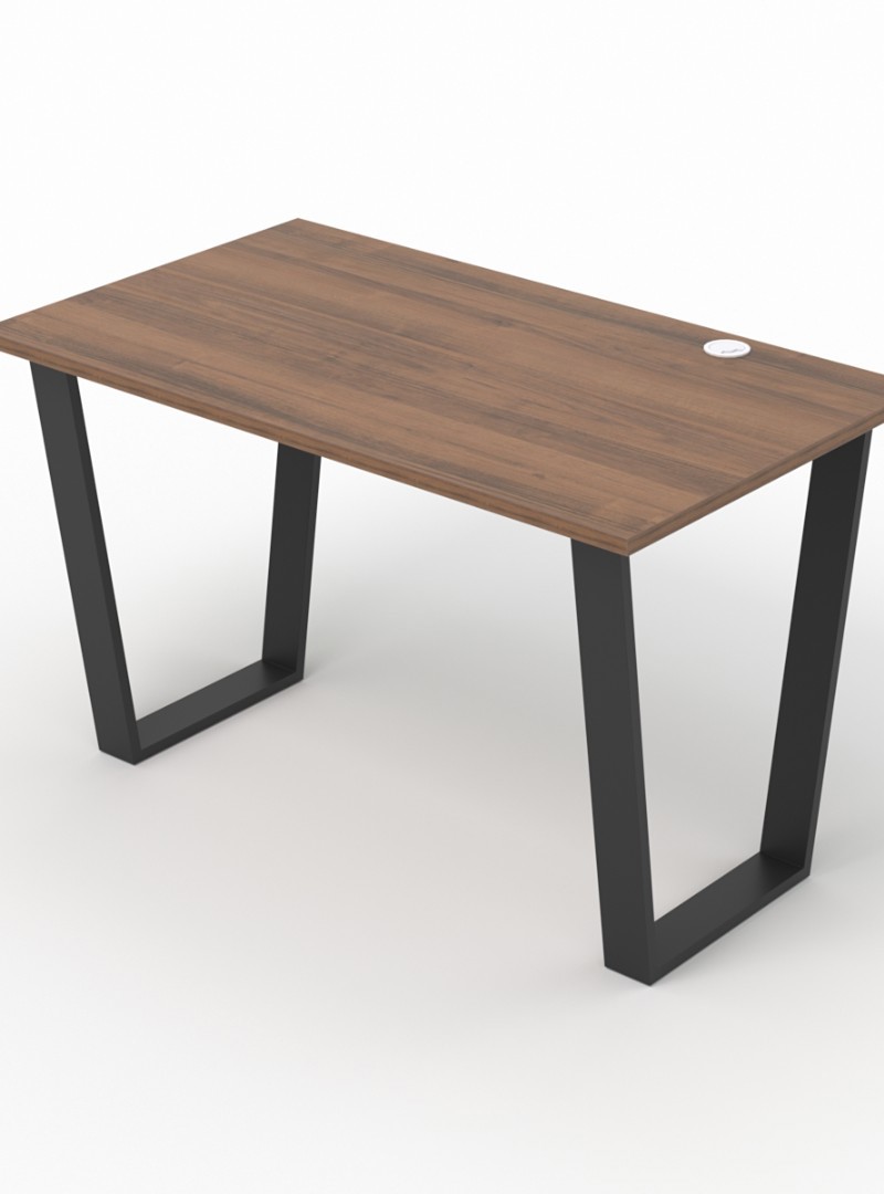 Изображение товара Стол Стронг №9 120x75x70 см металл коричневый — стильный рабочий стол для офиса и дома
