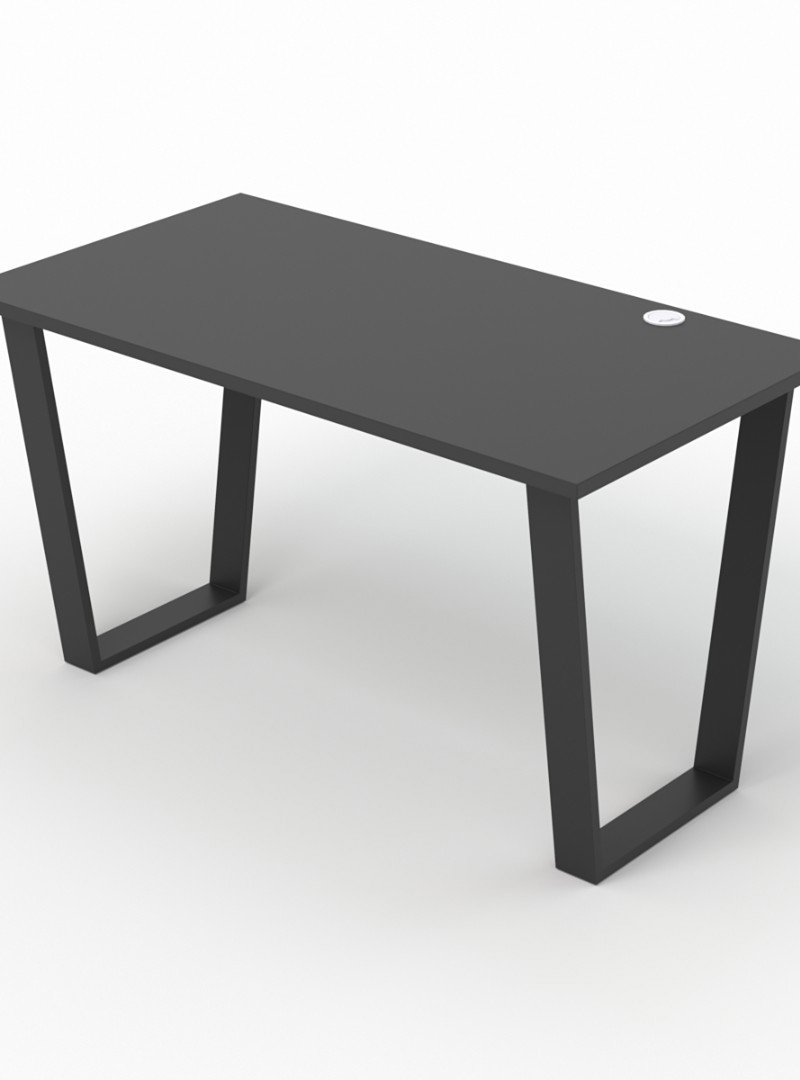 Изображение товара Стол Стронг №10 130x75x70 см стиль Лофт металлический черный