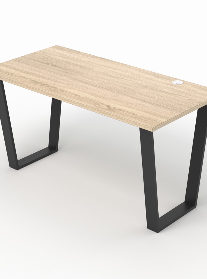 Изображение товара Стол Стронг №11 140x75x70 см металл в стиле Лофт бежевый Россия