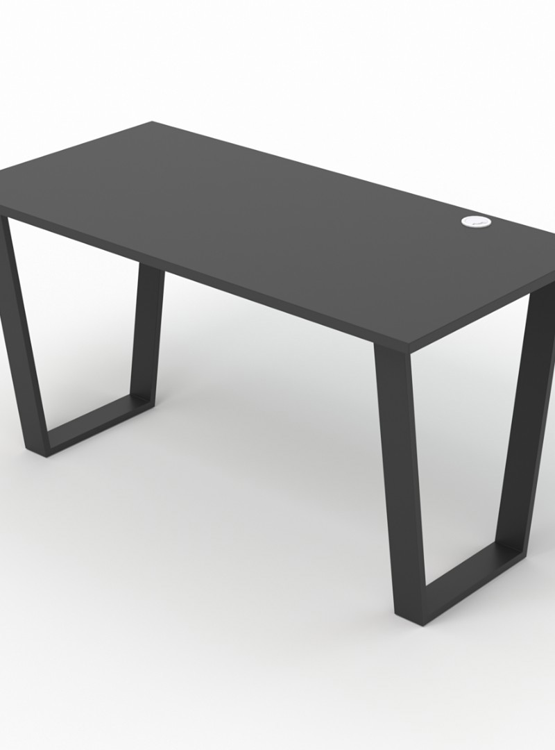 Изображение товара Стол Стронг №11 140x75x70 см металл цвет черный