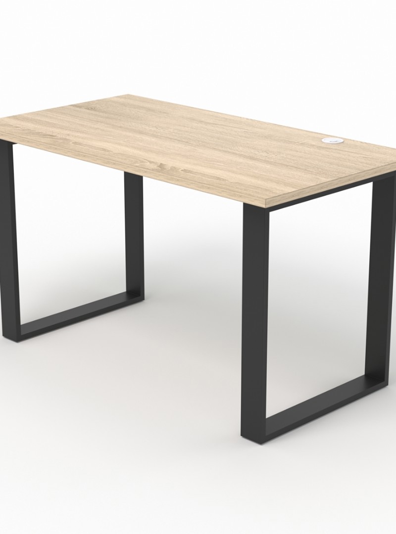 Изображение товара Стол Стронг №13 130x75x70 см металл цвет дуб сонома