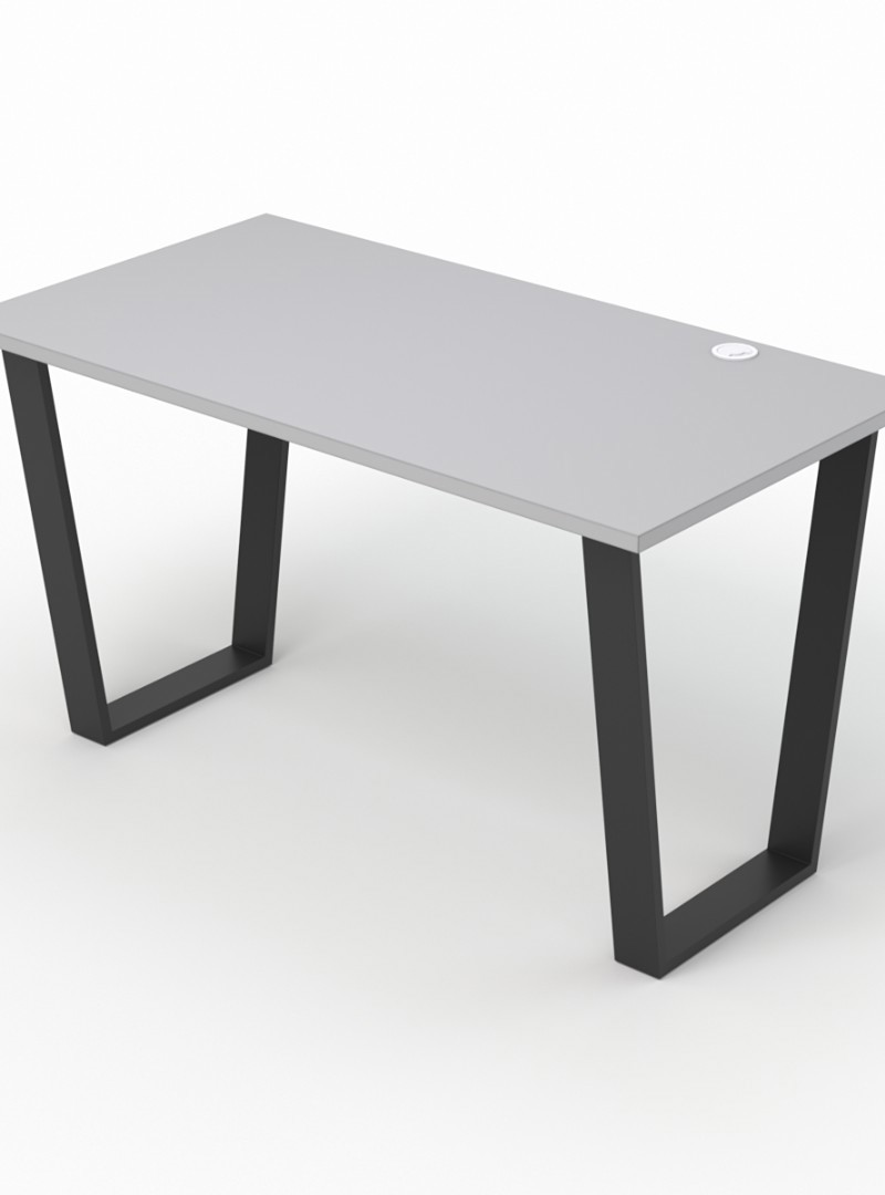 Изображение товара Стол Стронг №10 металл серый 130х70 см для офиса и дома