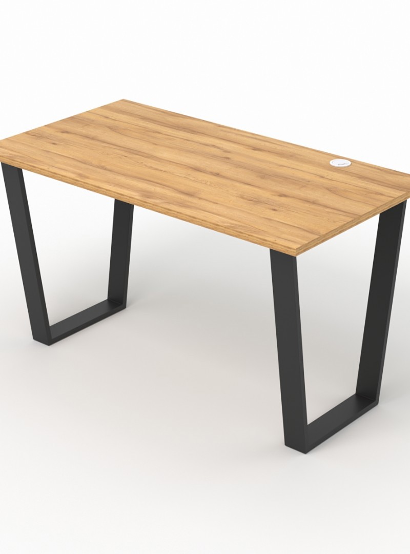 Изображение товара Стол Стронг №10 130x70x75 см металлический для дома и офиса стильный