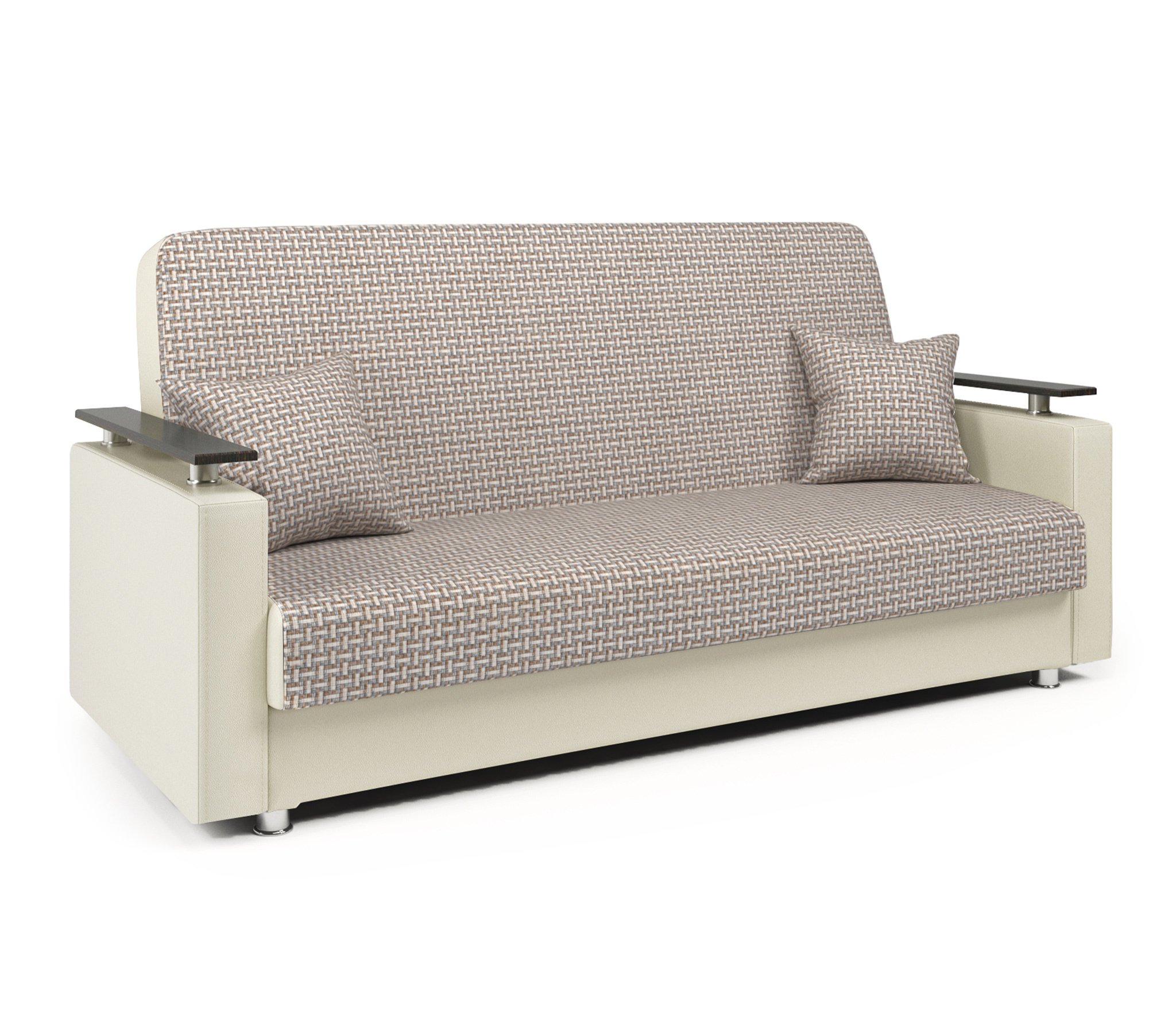 Изображение товара Диван раскладной Гамма Мелодия ДП №2 215x100x100 см рогожка цвет бежевый