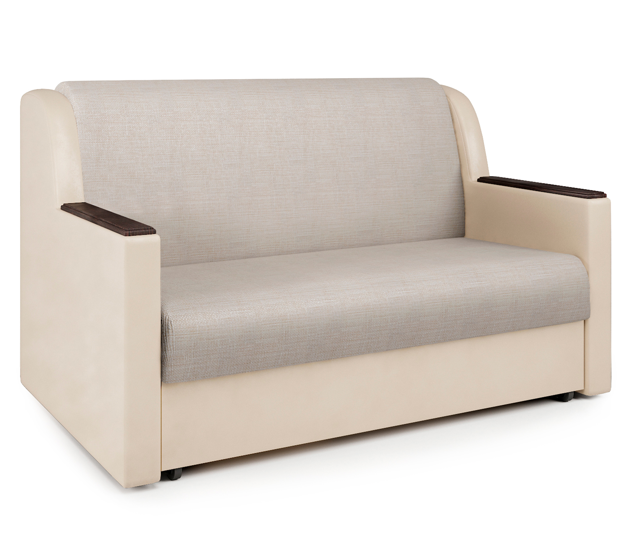 Изображение товара Диван раскладной Гамма Аккорд Д 140x95x110 см шенилл цвет бежевый