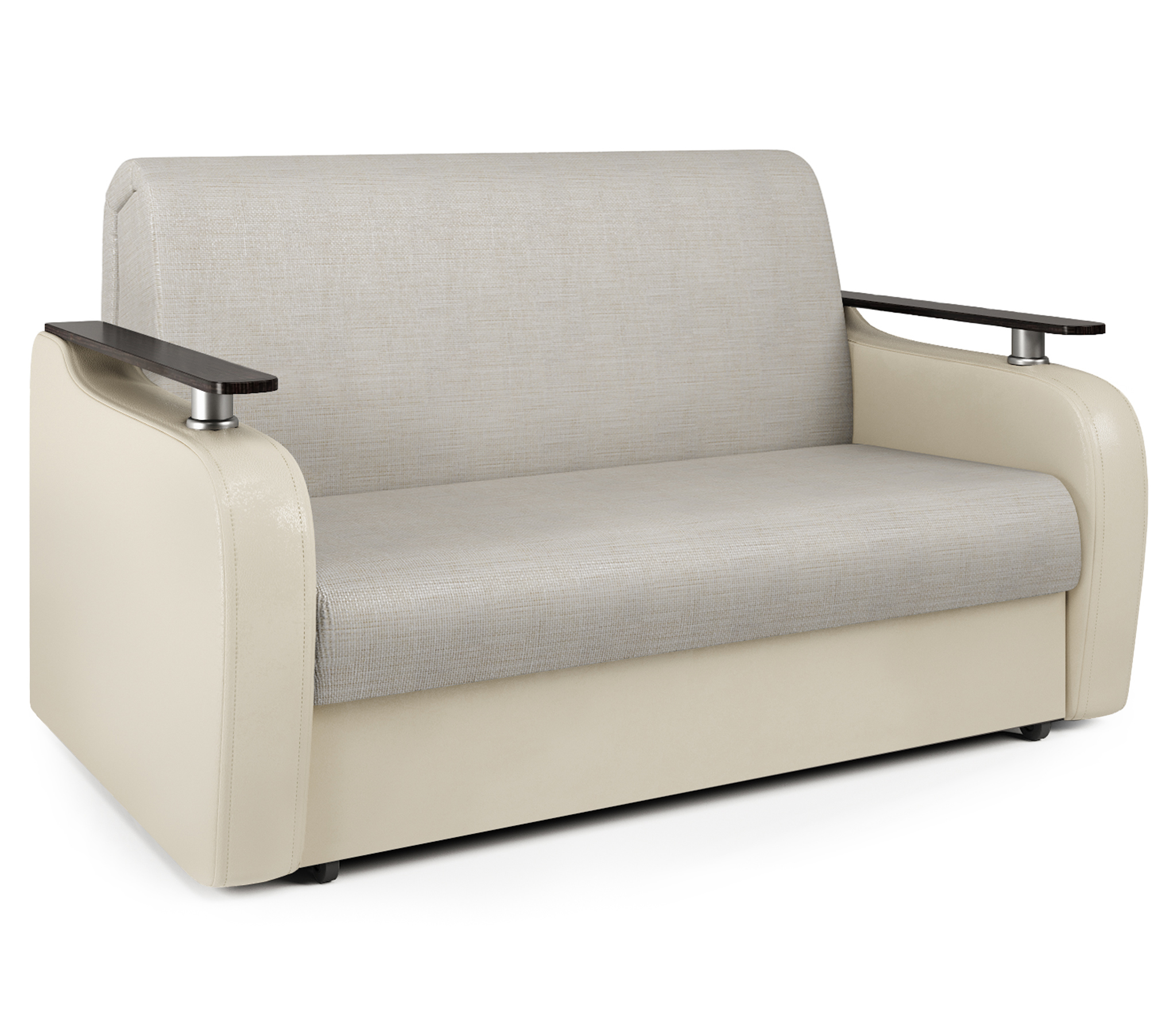 Изображение товара Диван раскладной Гамма Гранд Д 124x95x110 см шенилл цвет бежевый