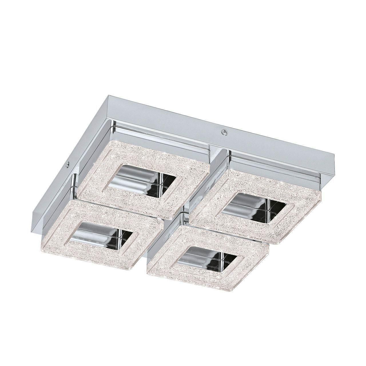 Изображение товара Светильник потолочный светодиодный Eglo Fradelo 95657 цвет хром-белый