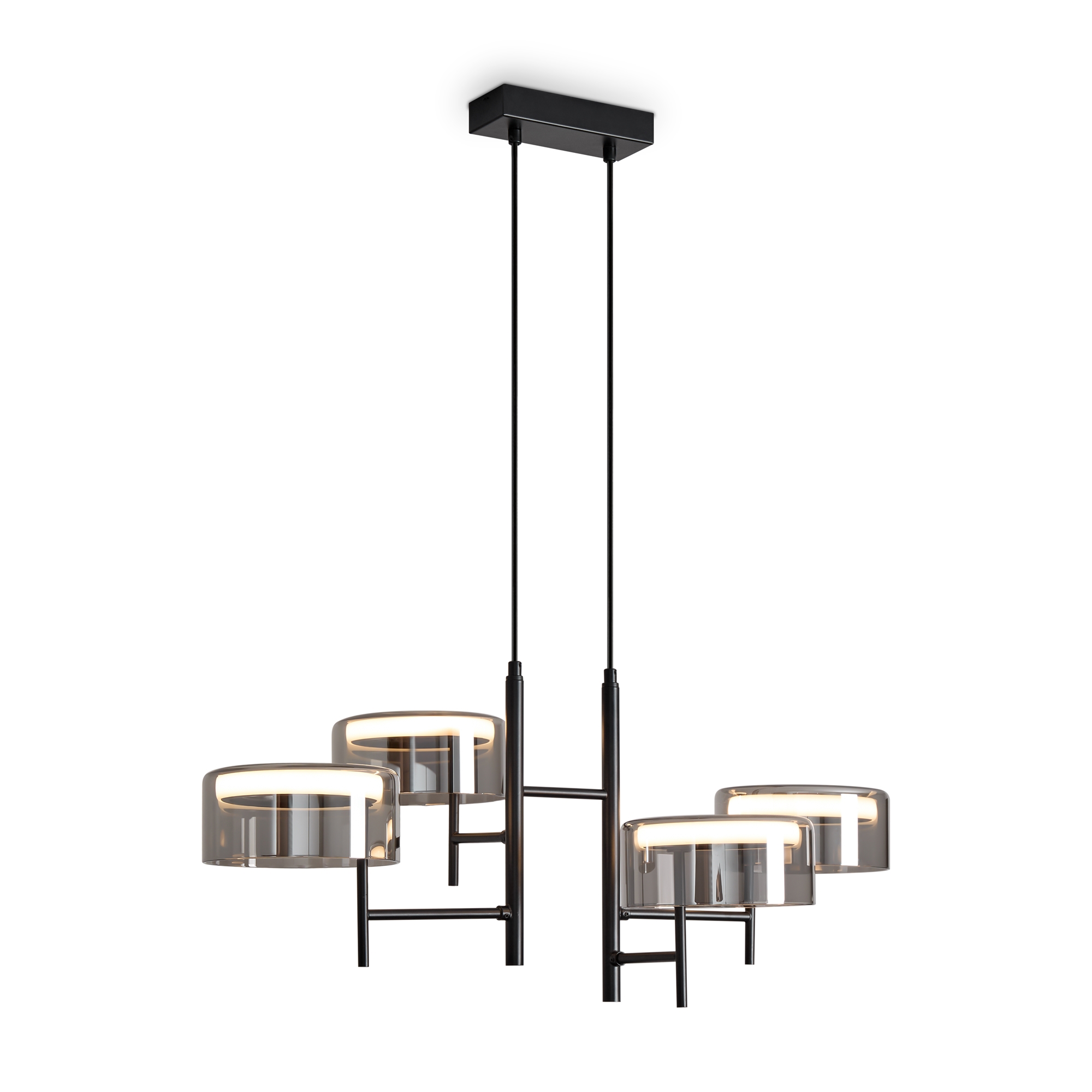 Изображение товара Подвесной светодиодный светильник Freya Tower Fr5536pl-l14b черный 5 м² теплый белый