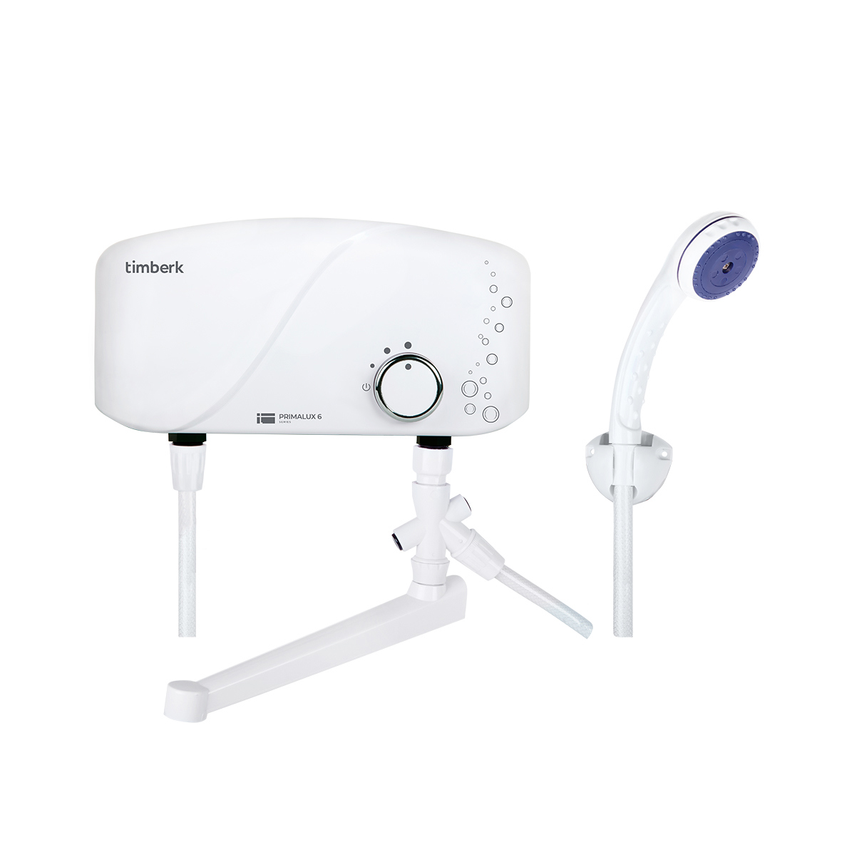 Изображение товара Проточный водонагреватель электрический Timberk Whel-6 OSC 5.5 кВт для душа и кухни