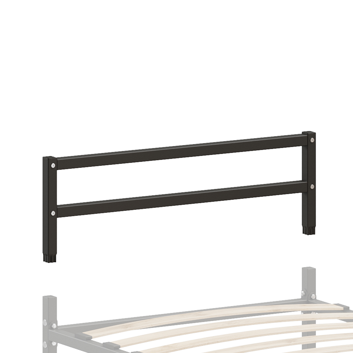 Изображение товара Изголовье для кровати Домаклево Г2 90x26.5x3 см металл цвет черный Изображение товара Изголовье для кровати Домаклево Г2 90x26.5x3 см металл цвет черный