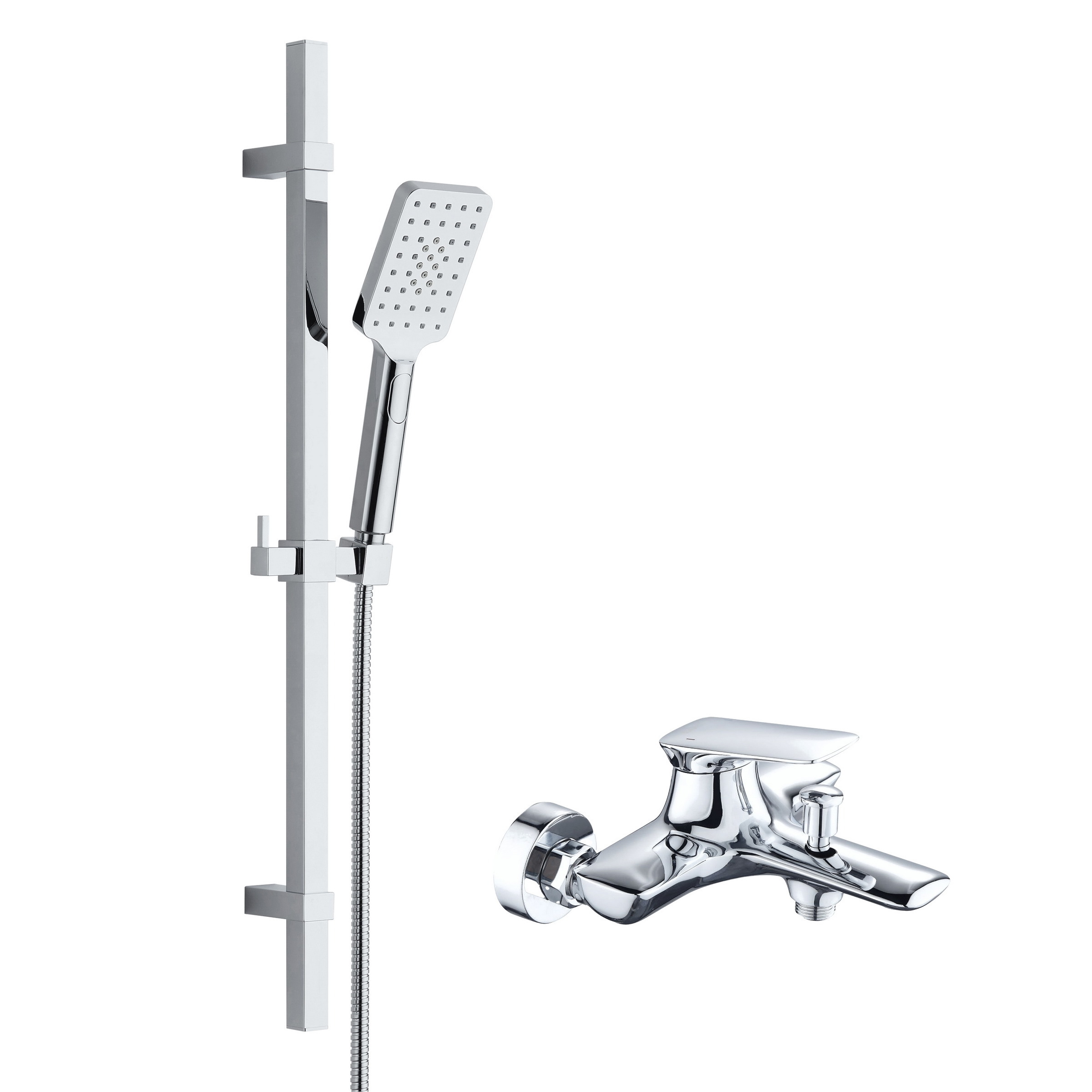 Изображение товара Душевой комплект Bond Cube B03-5200 70.50 см хром