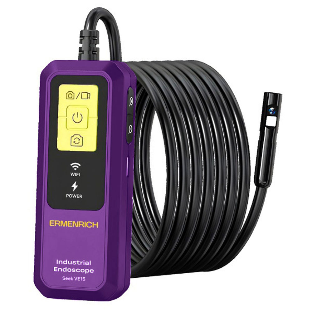 Изображение товара Видеоэндоскоп Ermenrich VE15 с Wi-Fi и высоким разрешением