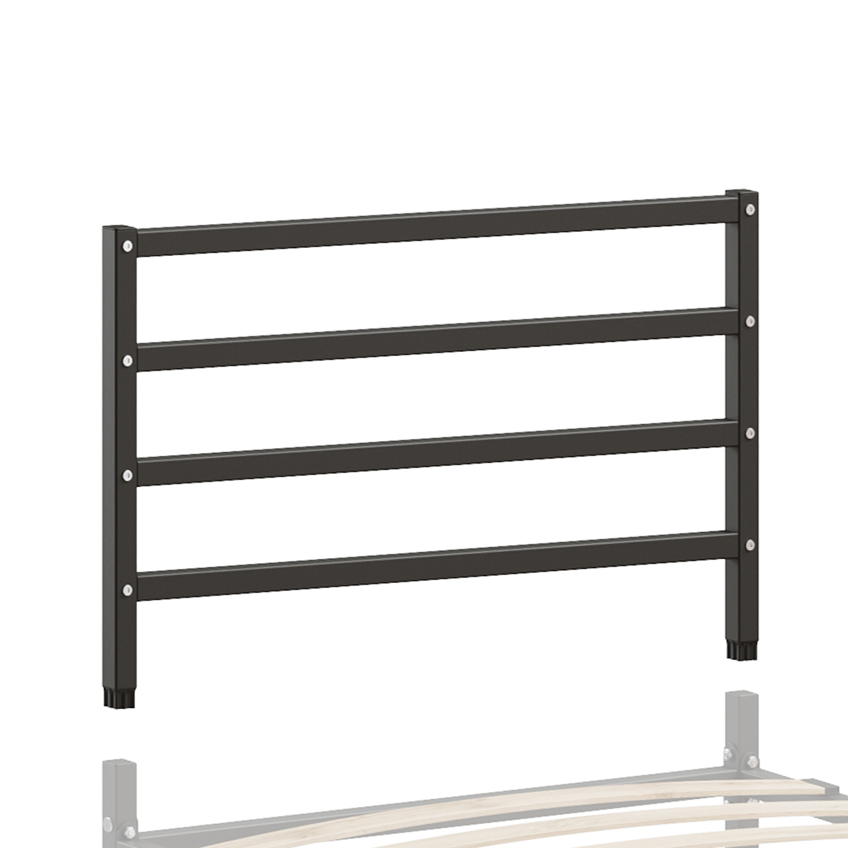 Изображение товара Изголовье для кровати Домаклево Г4 80x53x3 см металл цвет черный