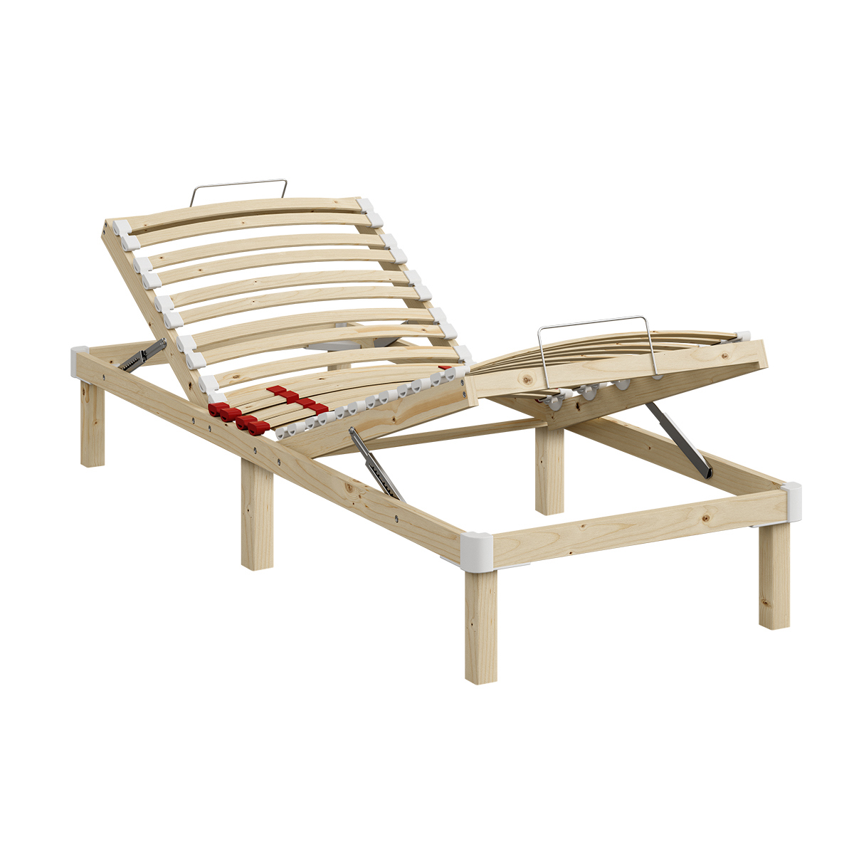 Изображение товара Кровать Канапе Люкс Дуофлекс 90x200 см фанера бежевый с подъемным механизмом