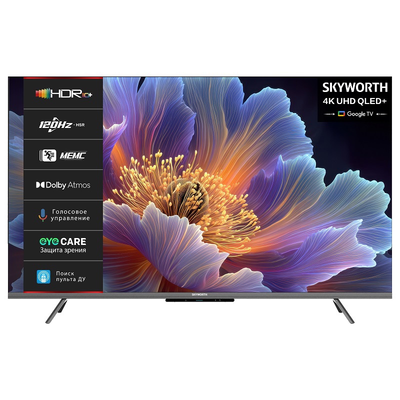 Изображение товара Телевизор Skyworth 43Q66H 43 Ударов 4K QLED HDR Smart TV