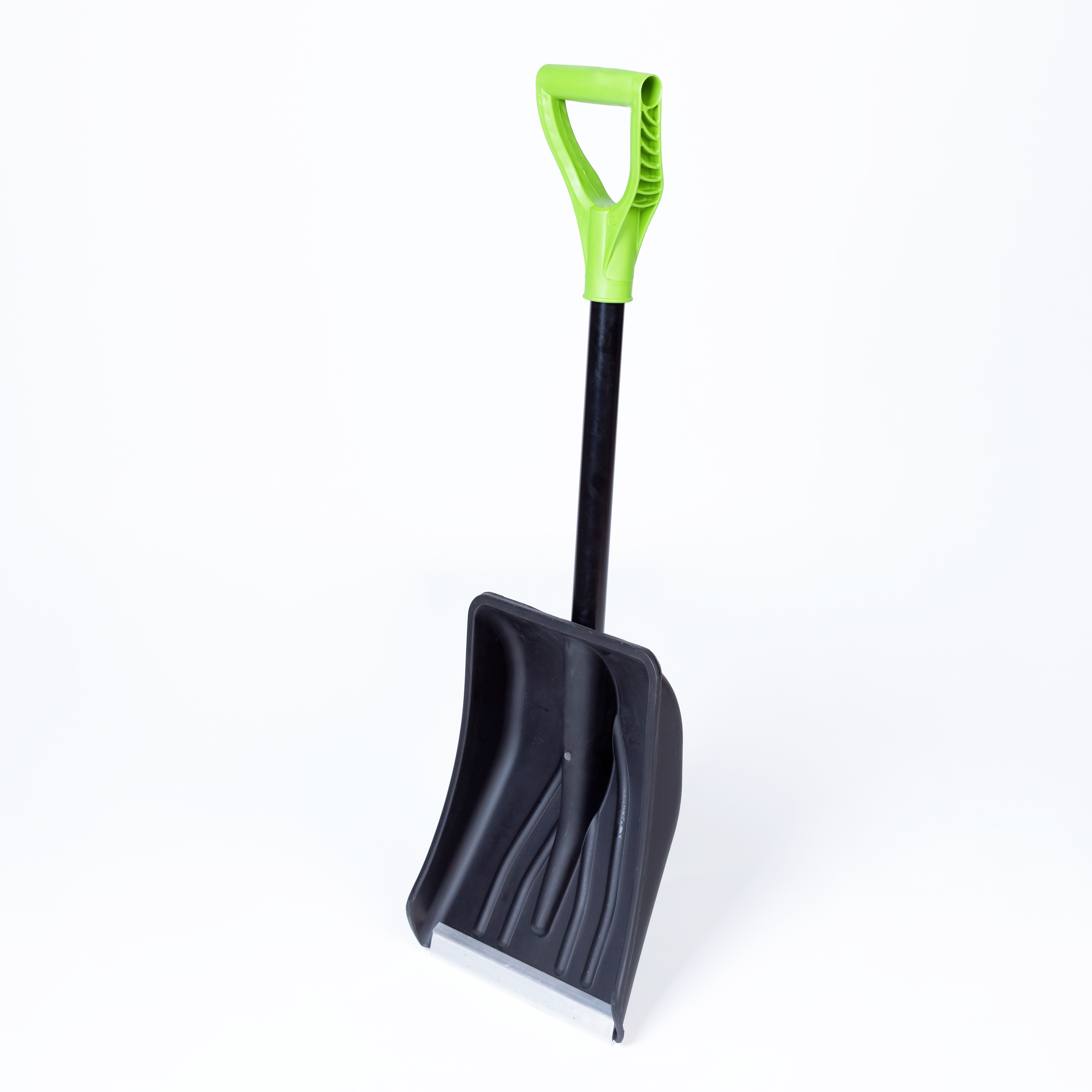 Изображение товара Лопата для уборки снега Geolia 27x90 см из морозостойкого полипропилена и алюминия