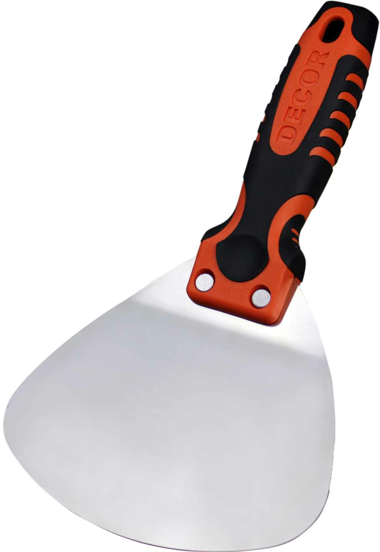 Изображение товара Шпатель малярный для ведра Decor 140 мм из нержавеющей стали