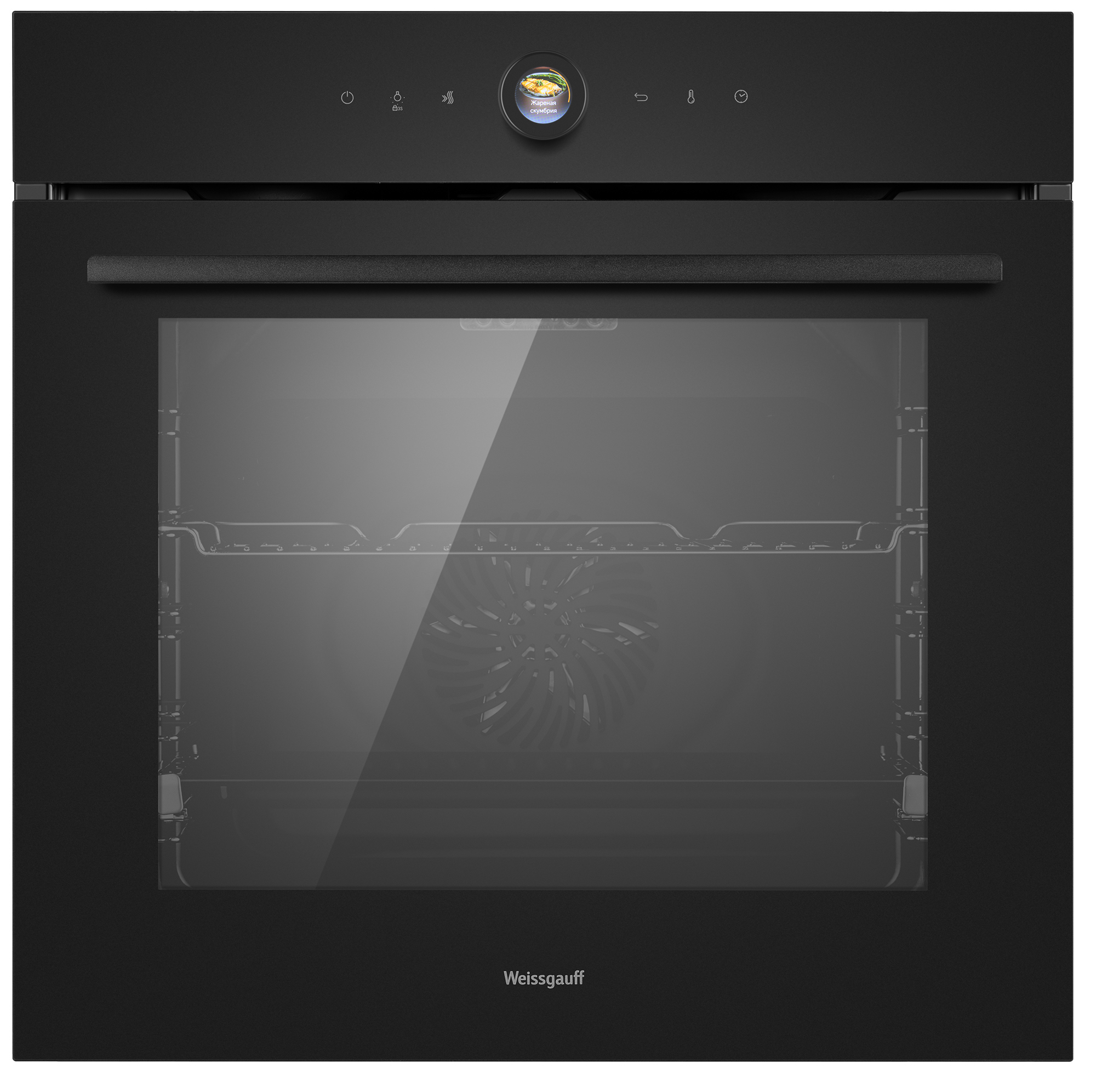 Изображение товара Духовой шкаф Weissgauff EOM 859 Color Loop Black Matt 59.5х59.5х56.8 см цвет черный