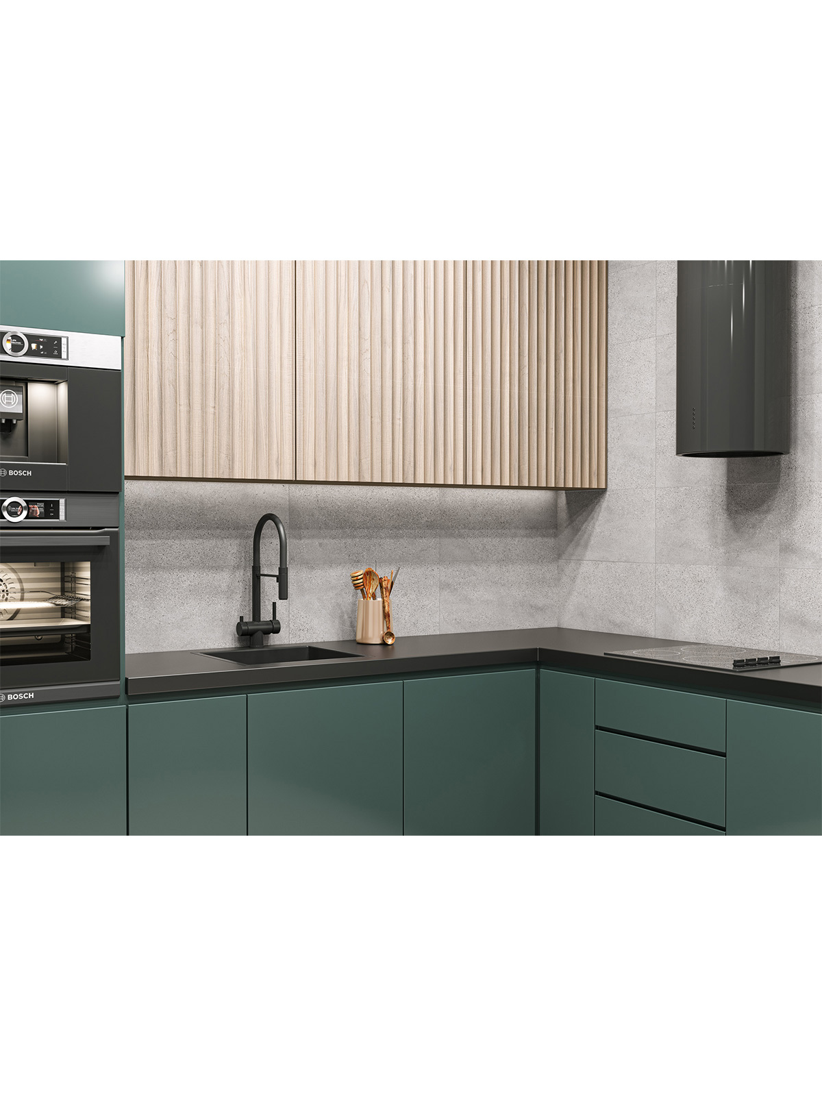 Изображение товара Керамогранит Alma ceramica Fabio 30x60 см серый матовый природный декоративный