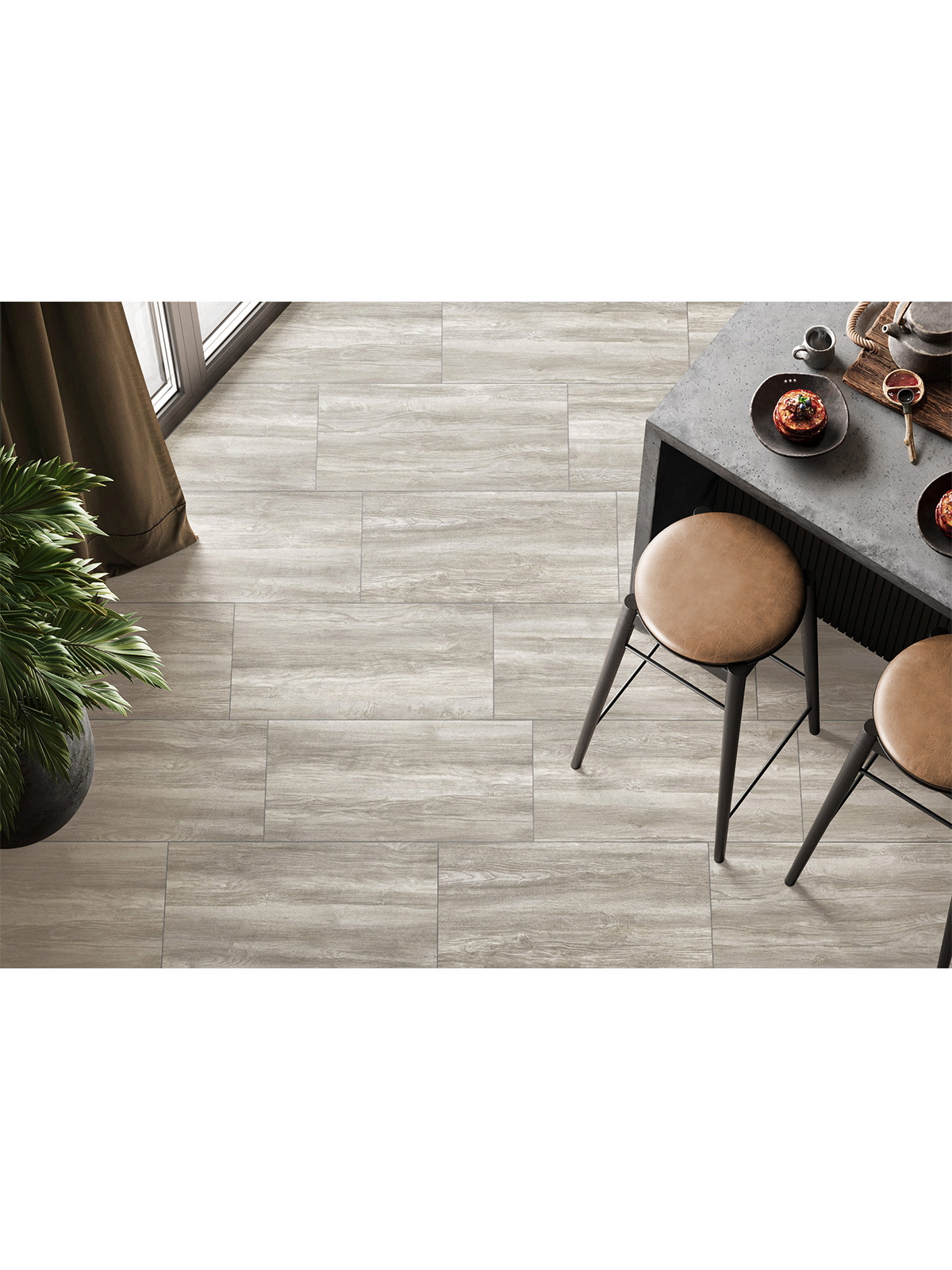 Изображение товара Керамогранит Alma ceramica Ferro GFA3060FER74R 30x60см цвет серый