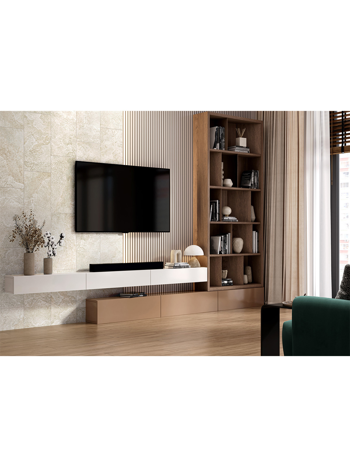 Изображение товара Керамогранит Alma Ceramica Fjord 30x60 бежевый для пола и стен