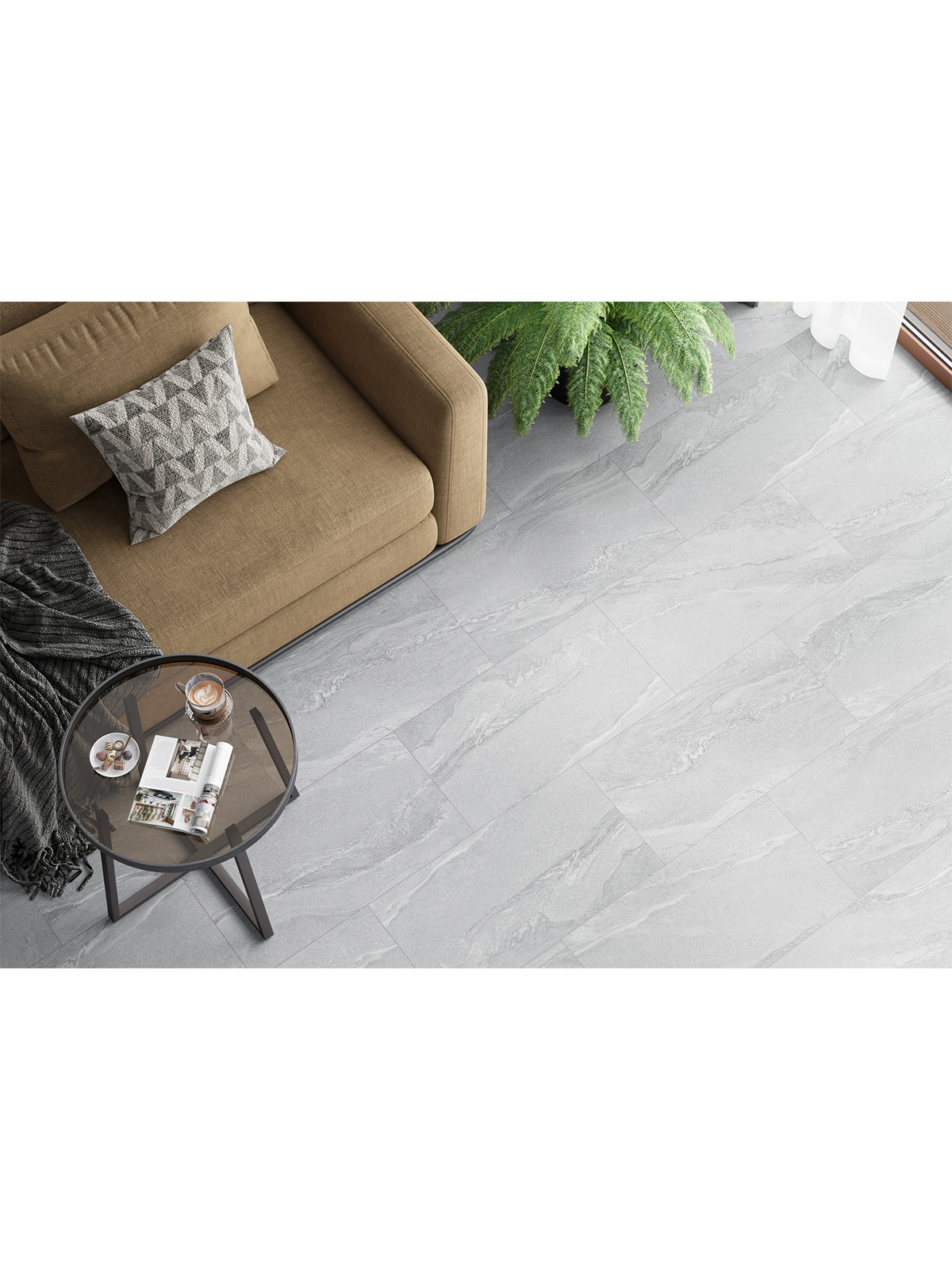 Изображение товара Керамогранит Alma ceramica Vertum GFA3060VER07R 30x60см цвет серый