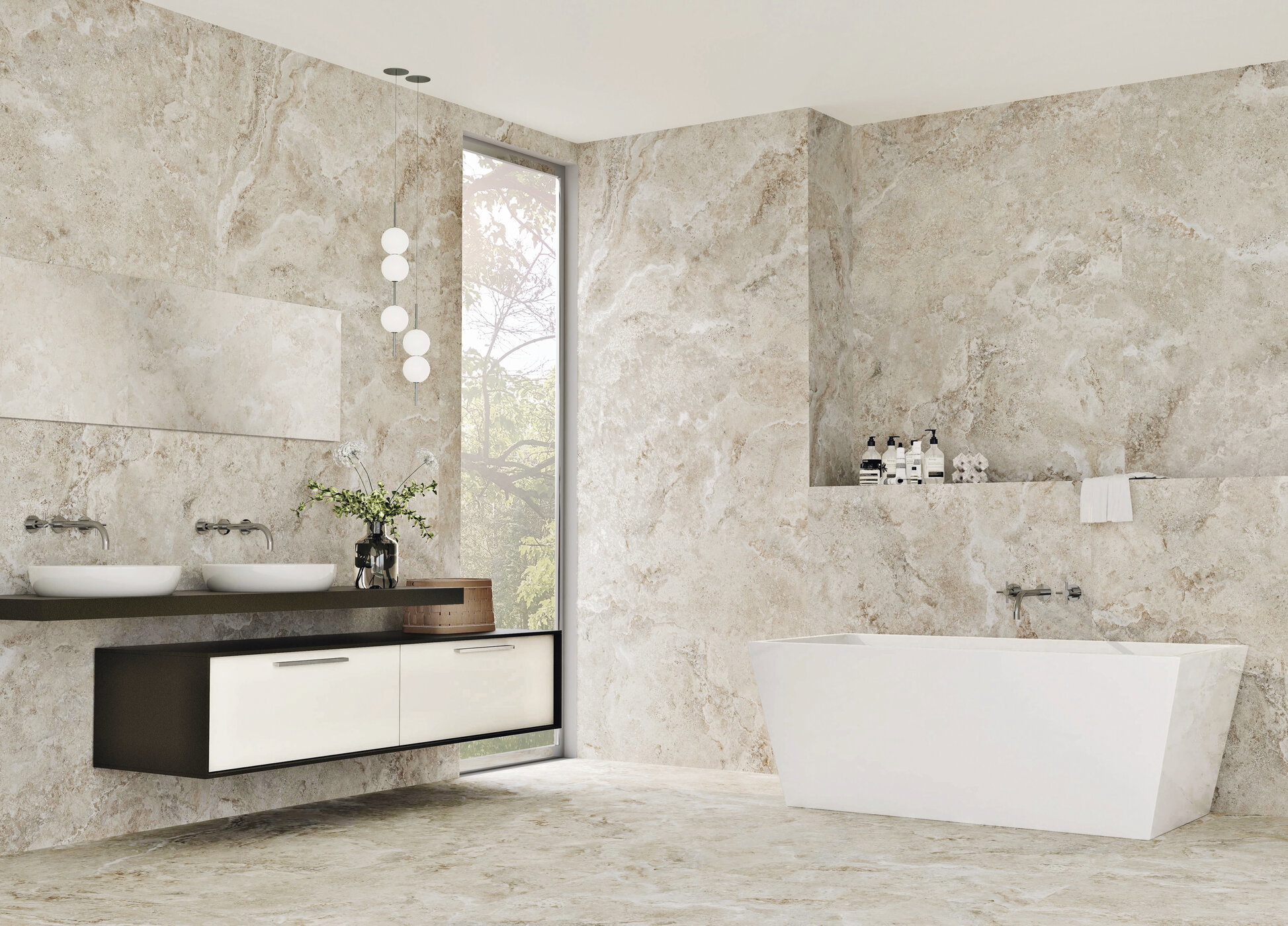 Изображение товара Керамогранит Benadresa Scabos 60x120 см бежевый для стен и пола Испания