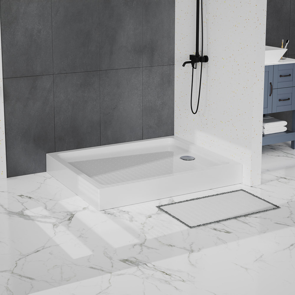 Изображение товара Душевой поддон Belbagno TRAY-BB-AH-120/100-15-W прямоугольный акрил 100x120 см