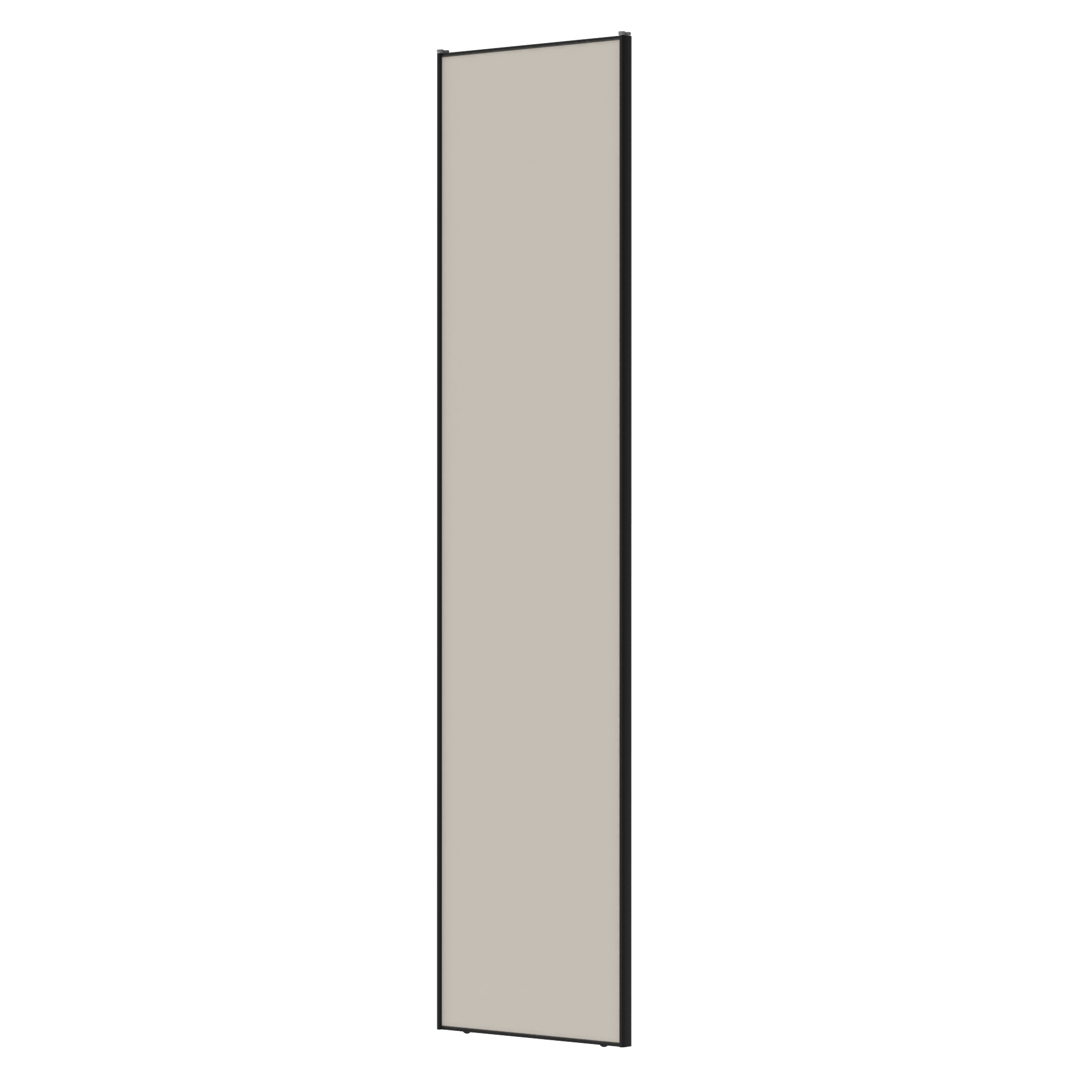 Дверь-купе 245.5x60.4 см МДФ цвет светло-коричневый/черный