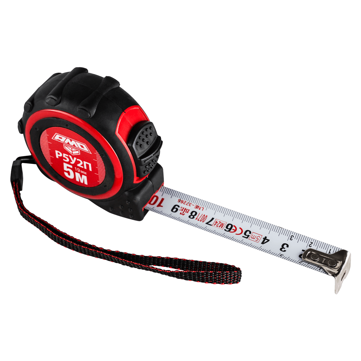 Изображение товара Рулетка карманная Amo Р5У2П с автоблокировкой 5 м x 19 мм