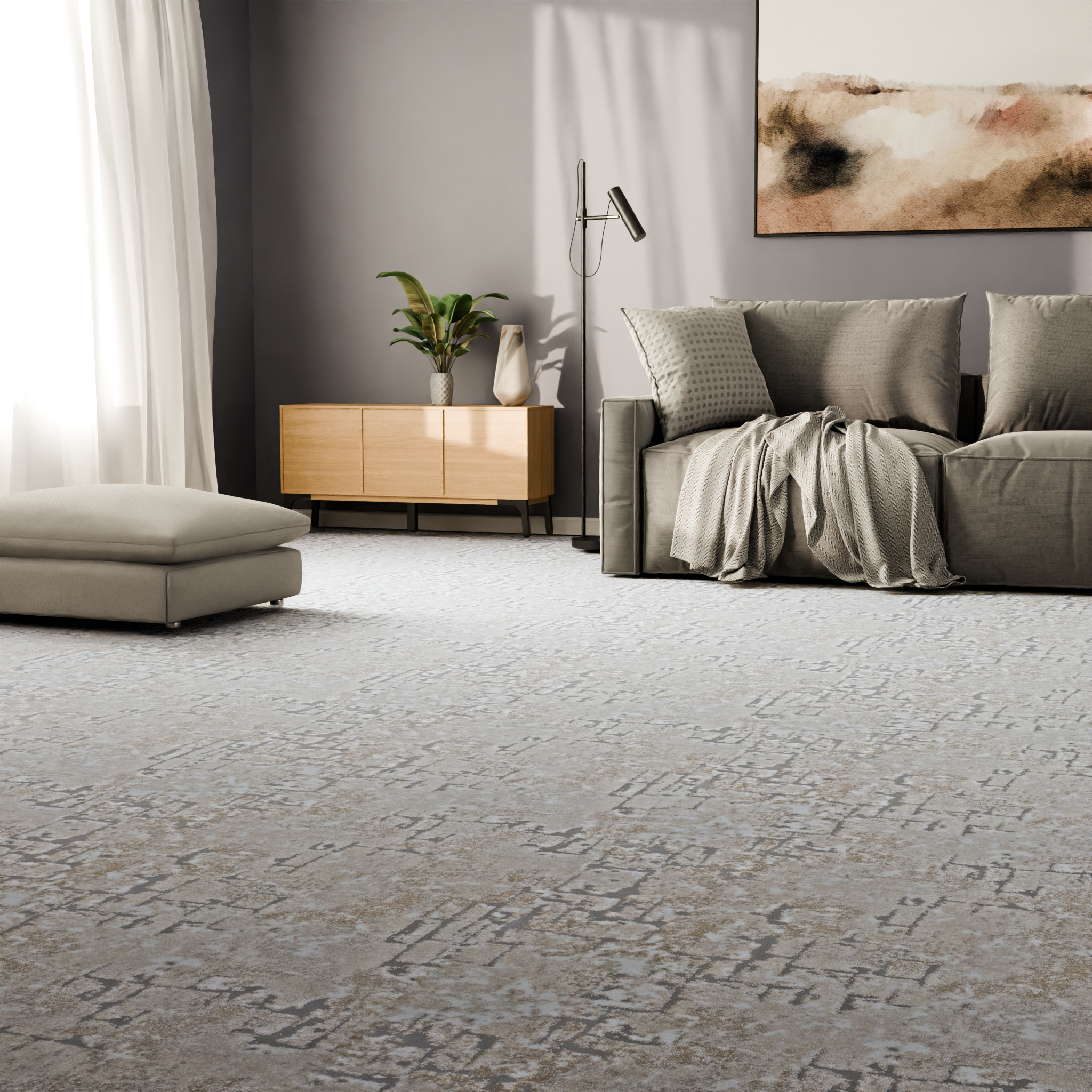 Изображение товара Ковровое покрытие «Фризе Тач» 83906_61, 2.5 м, цвет бежевый