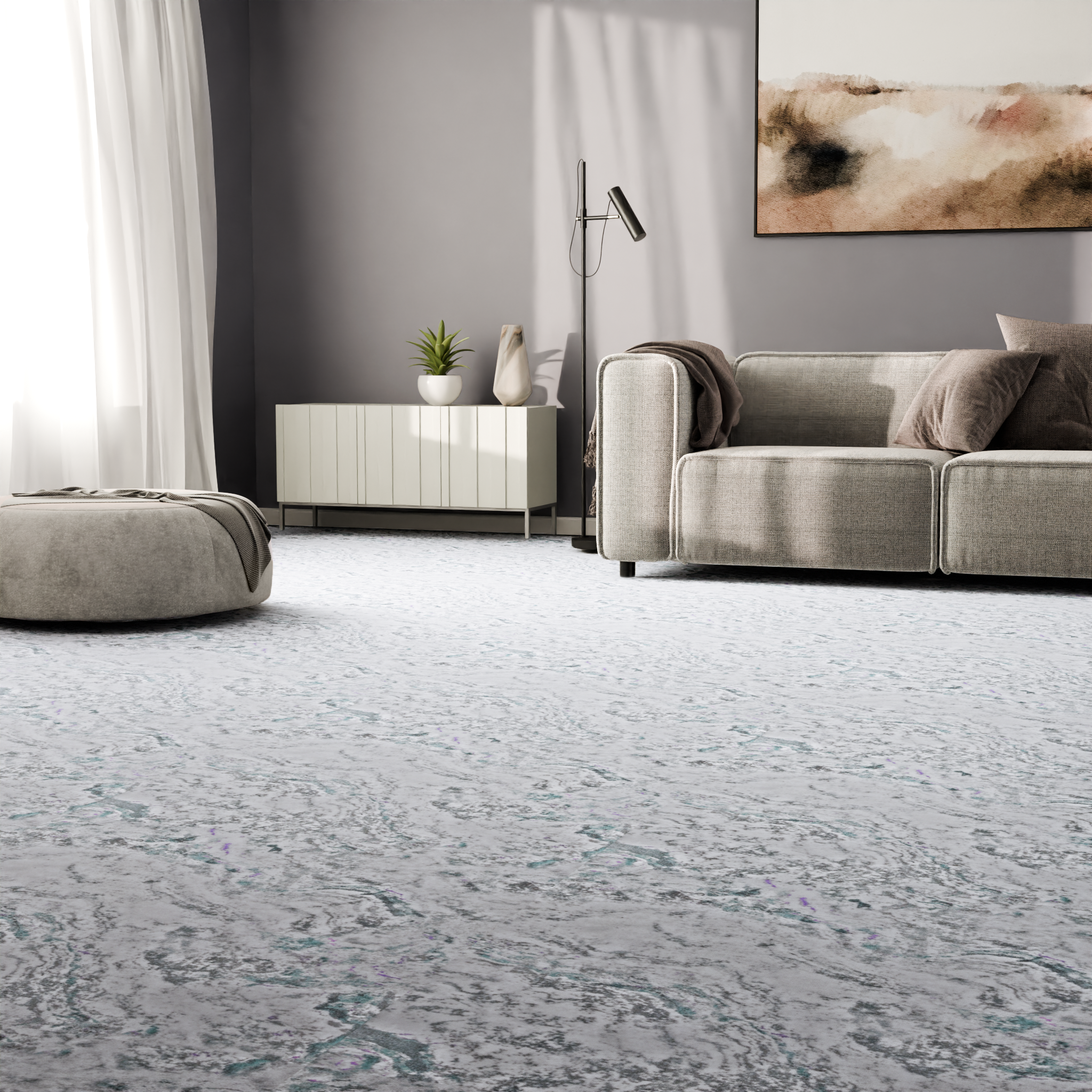 Изображение товара Ковровое покрытие Vavilon 177_5200, серый, 3.2 м