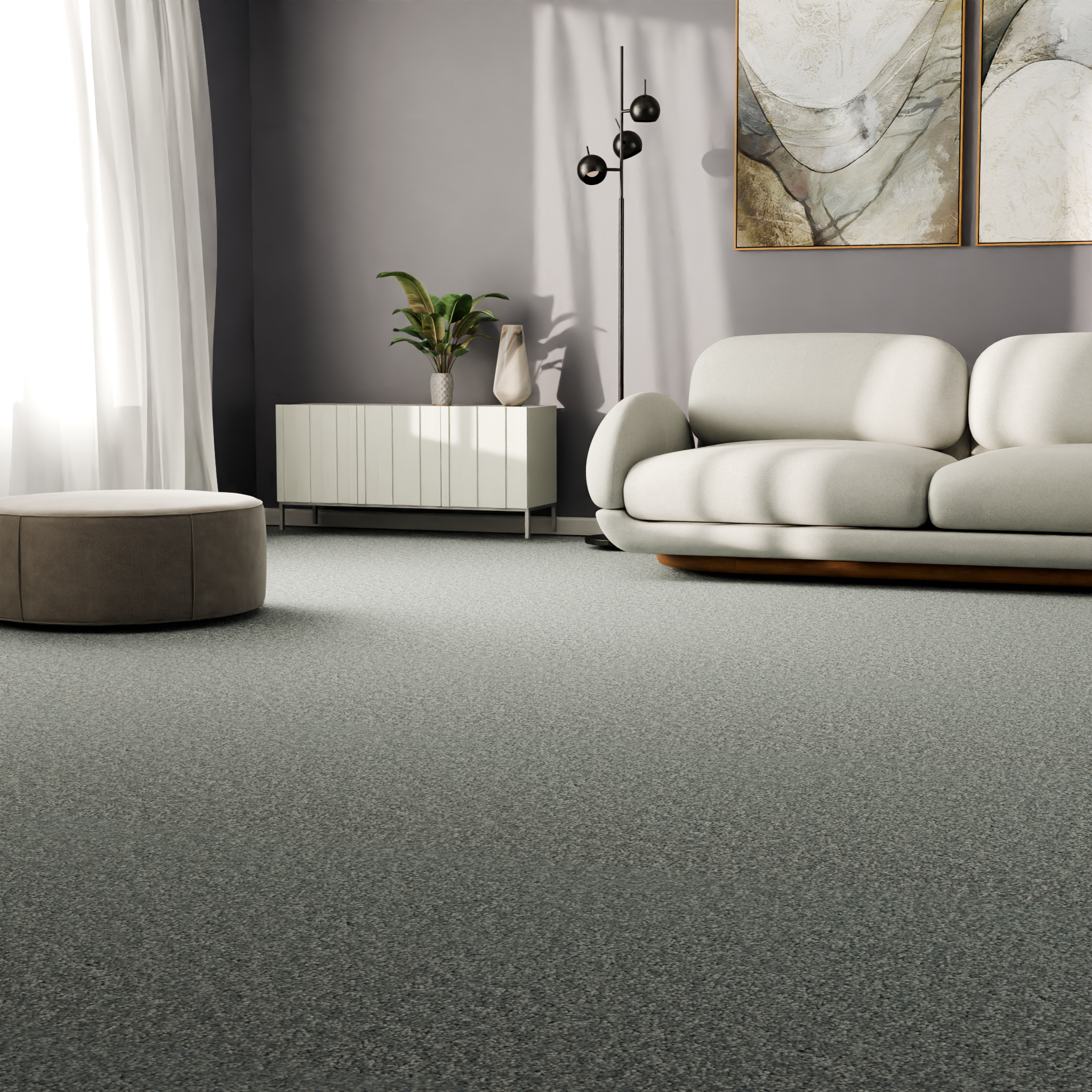 Изображение товара Ковровое покрытие «Перуджа», 4 м, цвет ниагара