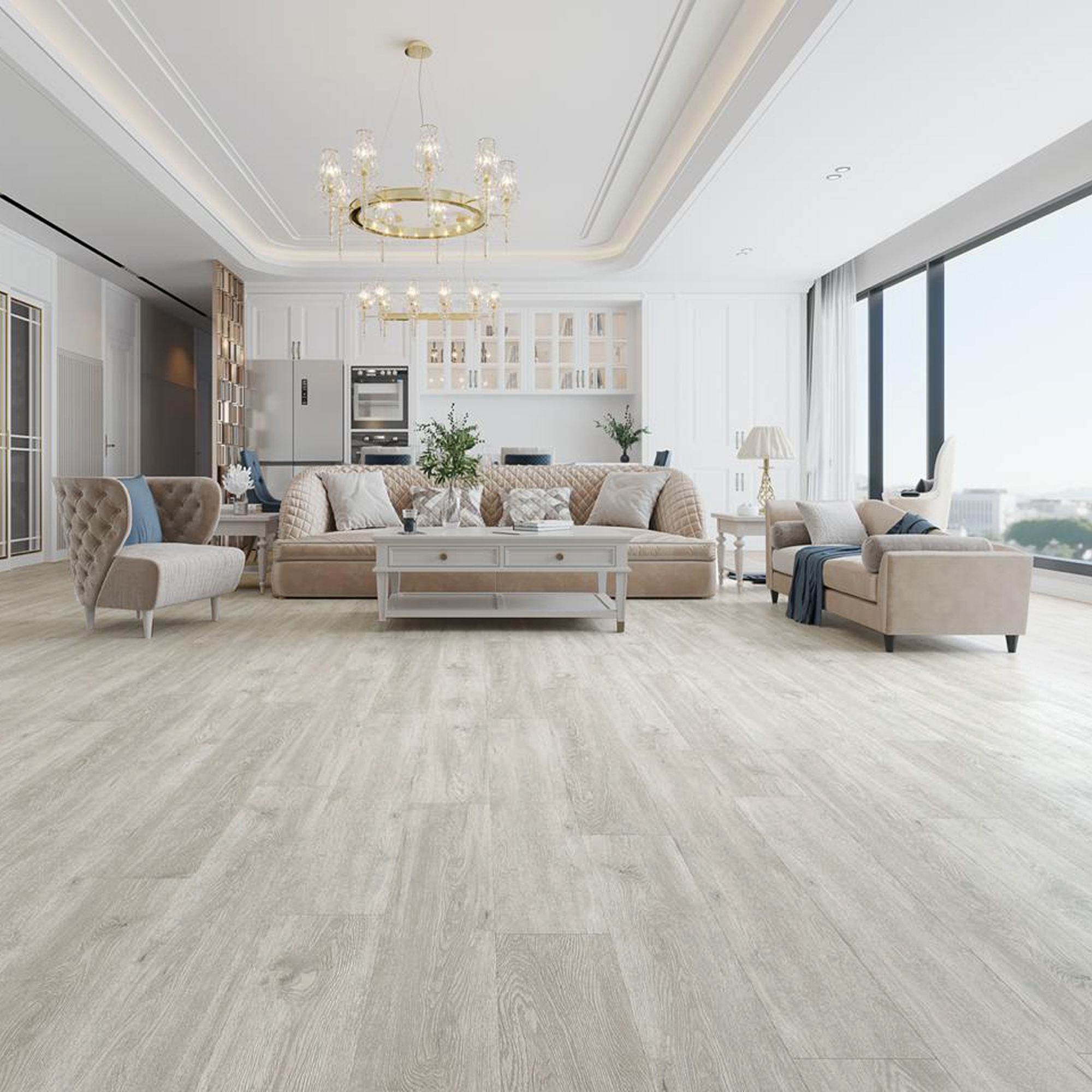 Изображение товара SPC плитка I-Floors Basic Дуб Мирамаре 43 класс толщина 3.50 мм 2.25 м², цена за упаковку