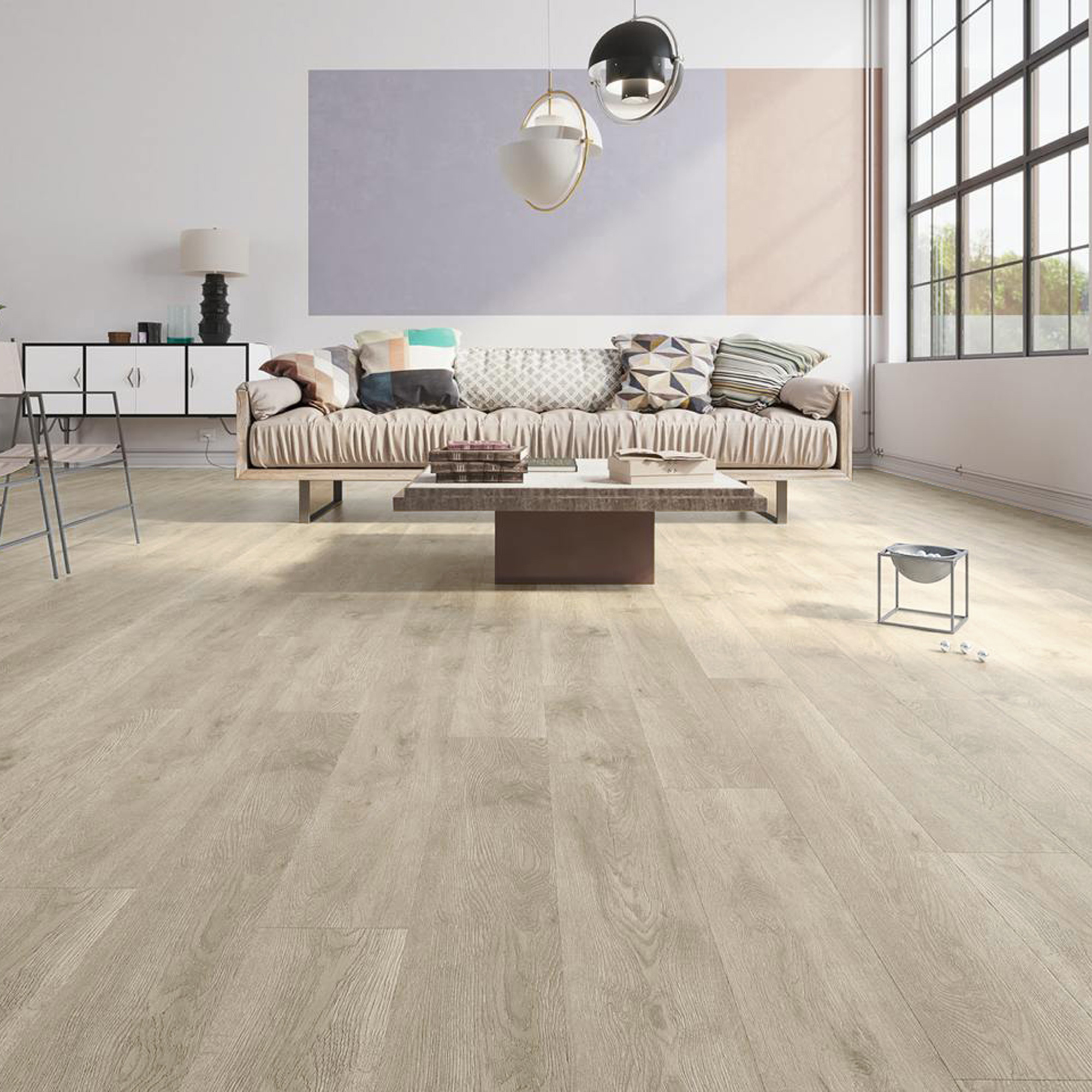 Изображение товара SPC плитка I-Floors Basic Дуб Рочестер 4.2 мм влагостойкий пол