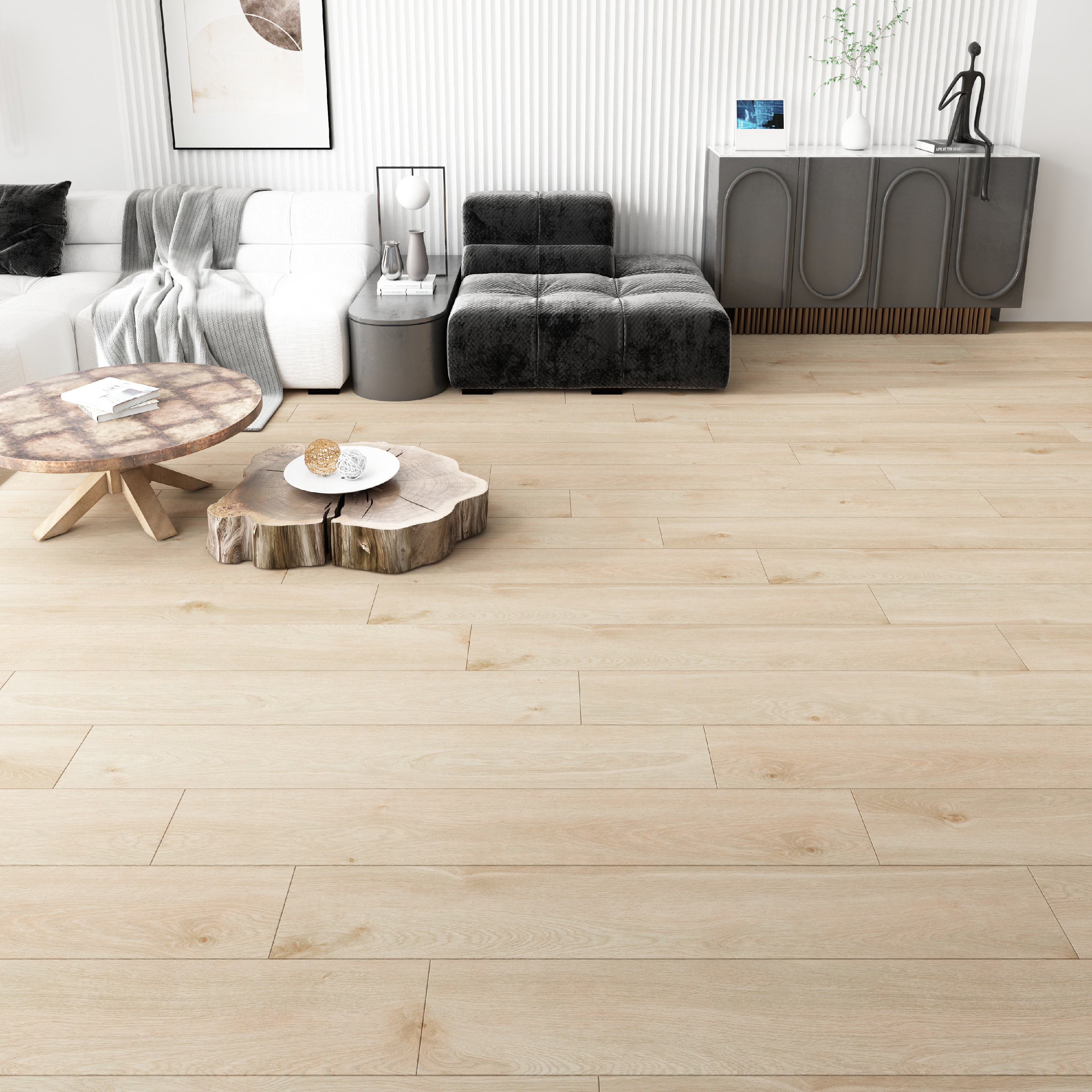 Изображение товара Ламинат Ultrastep Дуб Ночиолла 33 класс толщина 10 мм с фаской 1.73 м²