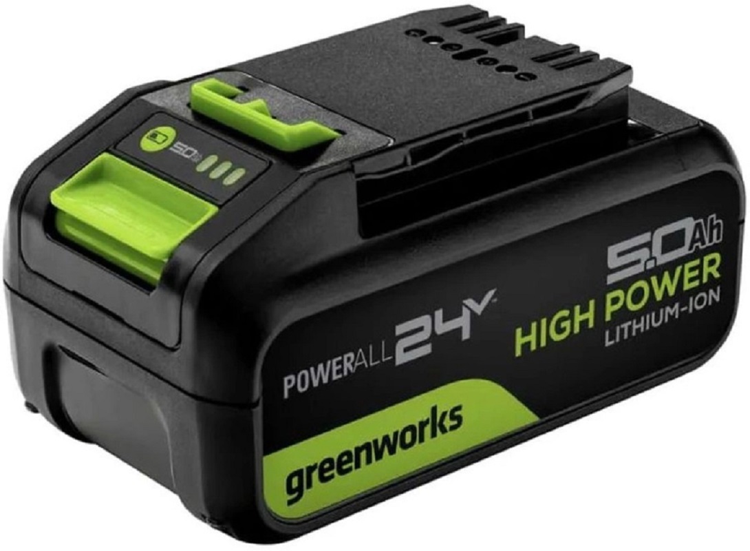 Изображение товара Аккумулятор Greenworks G24HP5, 24 В Li-Ion 5 Ач