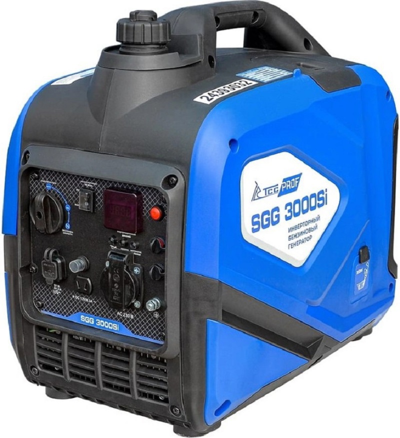 Изображение товара Генератор бензиновый Тсс SGG 3000Si, мощность 3 кВт