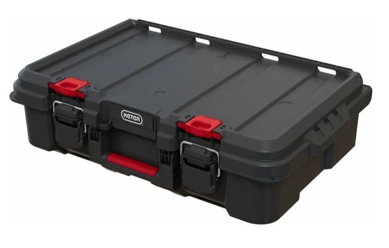 Изображение товара Ящик для инструментов Keter Stack N Roll Power Tool Case 340x120x50 мм, полипропилен