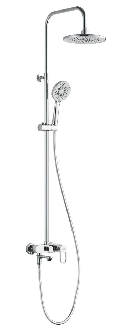 Изображение товара Душевая система Esko Catania STC01 хром 3 режима верхний душ из нержавейки