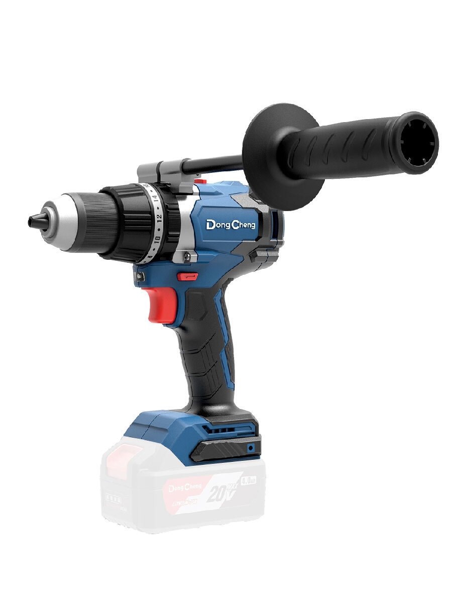 Изображение товара Дрель-шуруповерт DongCheng DCJZ06-13 20V Бесщеточная 120 Нм Изображение товара Дрель-шуруповерт DongCheng DCJZ06-13 20V Бесщеточная 120 Нм