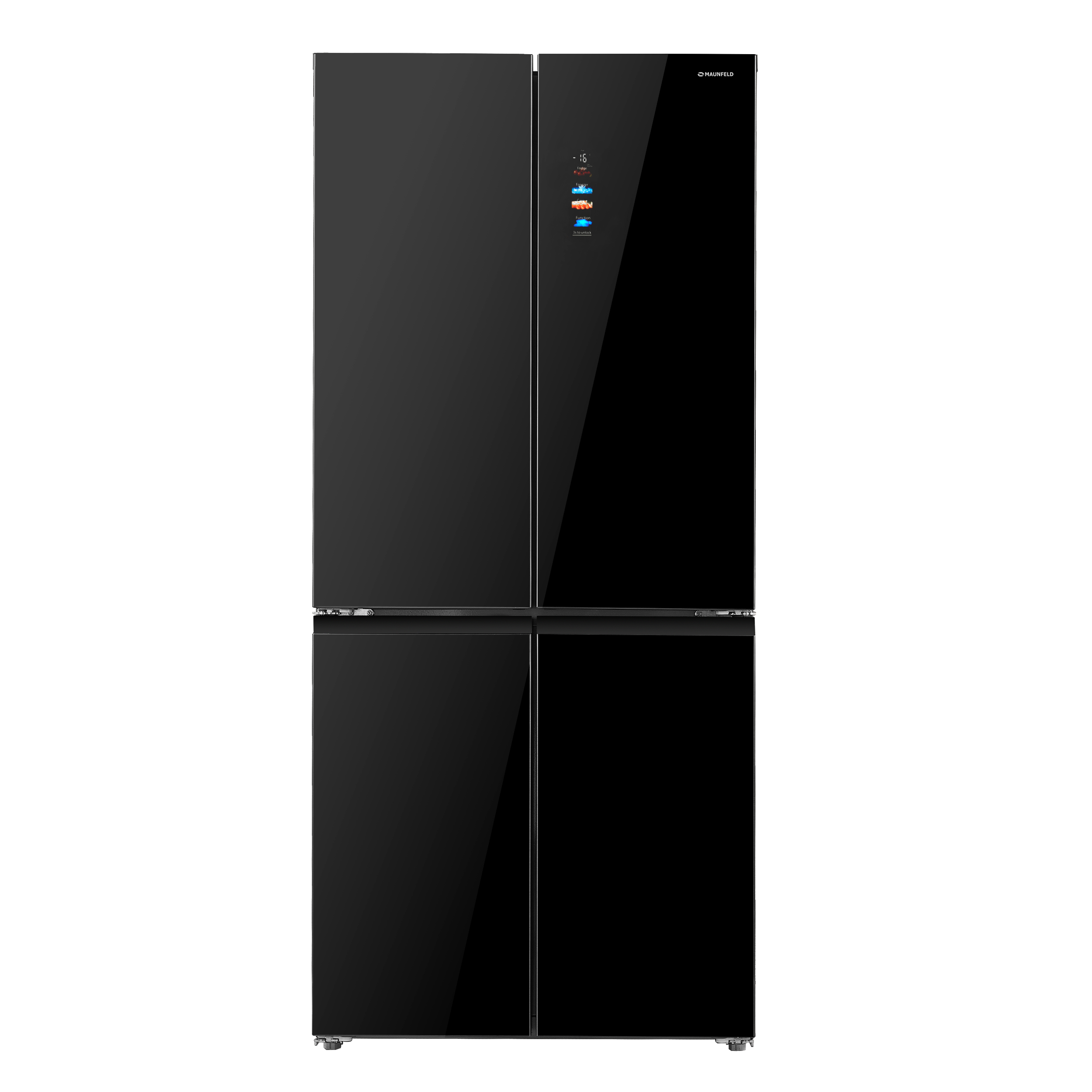Изображение товара Отдельностоящий холодильник Maunfeld MFF190NFDB 83.5x191 см цвет черный
