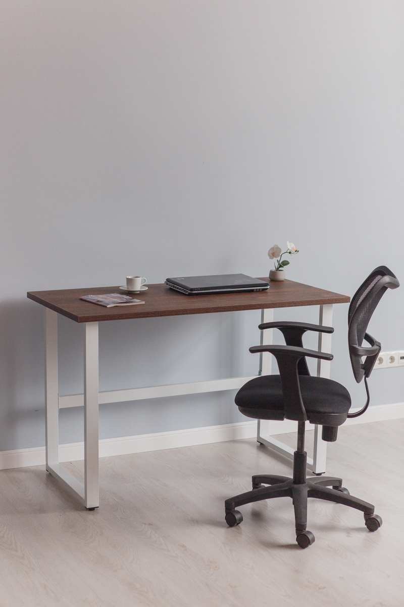 Изображение товара Стол письменный Diko loft 90x75x60 см бронза современный офисный мебель