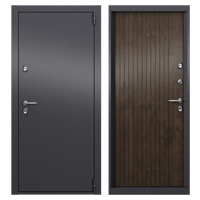 Изображение товара Входная металлическая дверь Стартер Про 88x205 см правая акация темная