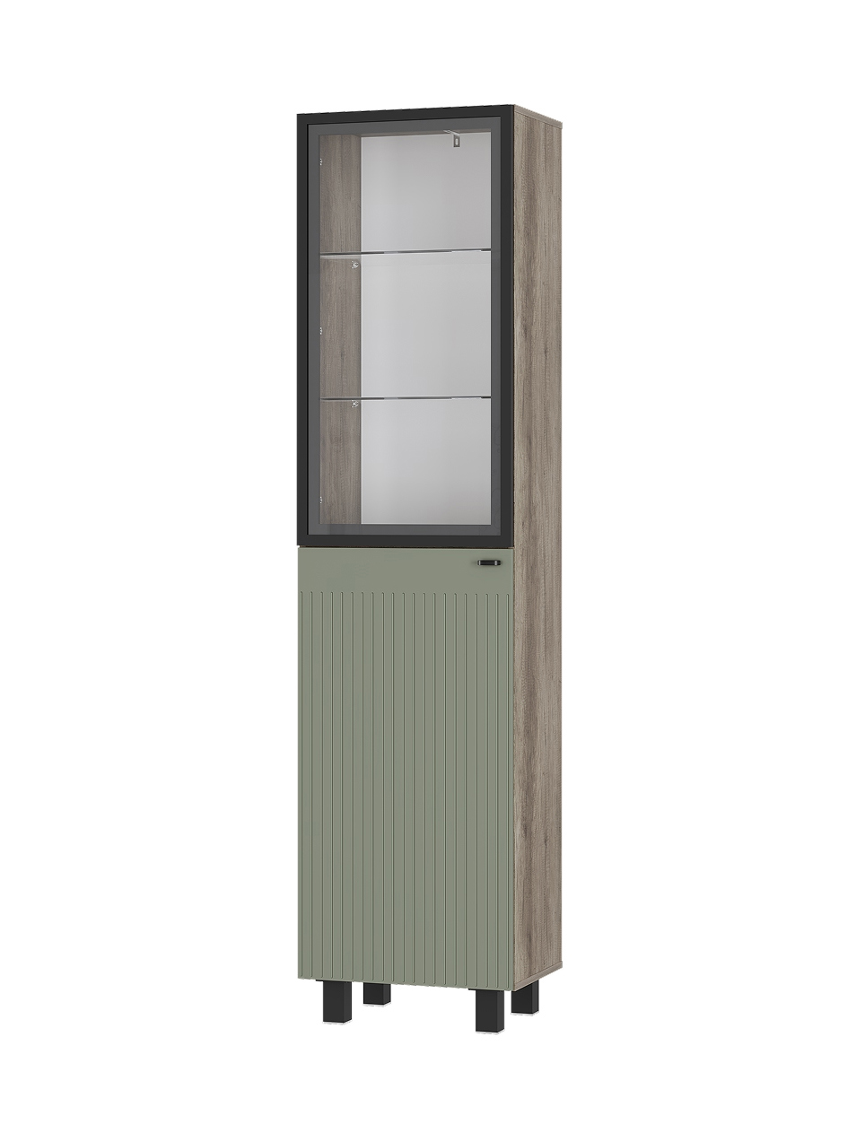 Изображение товара Шкаф распашной BTS Олива 2 двери 5 полок современный дизайн