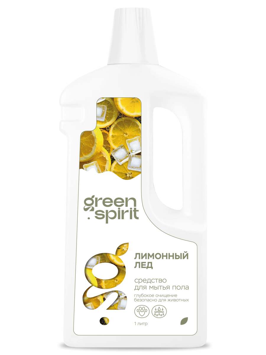 Изображение товара Средство для мытья пола Green Spirit лимон 1 л