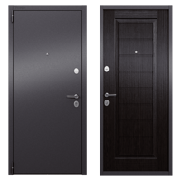 Изображение товара Дверь входная металлическая Альта 95x205 см левая дуб угольный