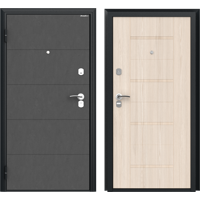 Изображение товара Входная металлическая дверь Оптим 98x205 см левая с двумя замками и высокой шумоизоляцией