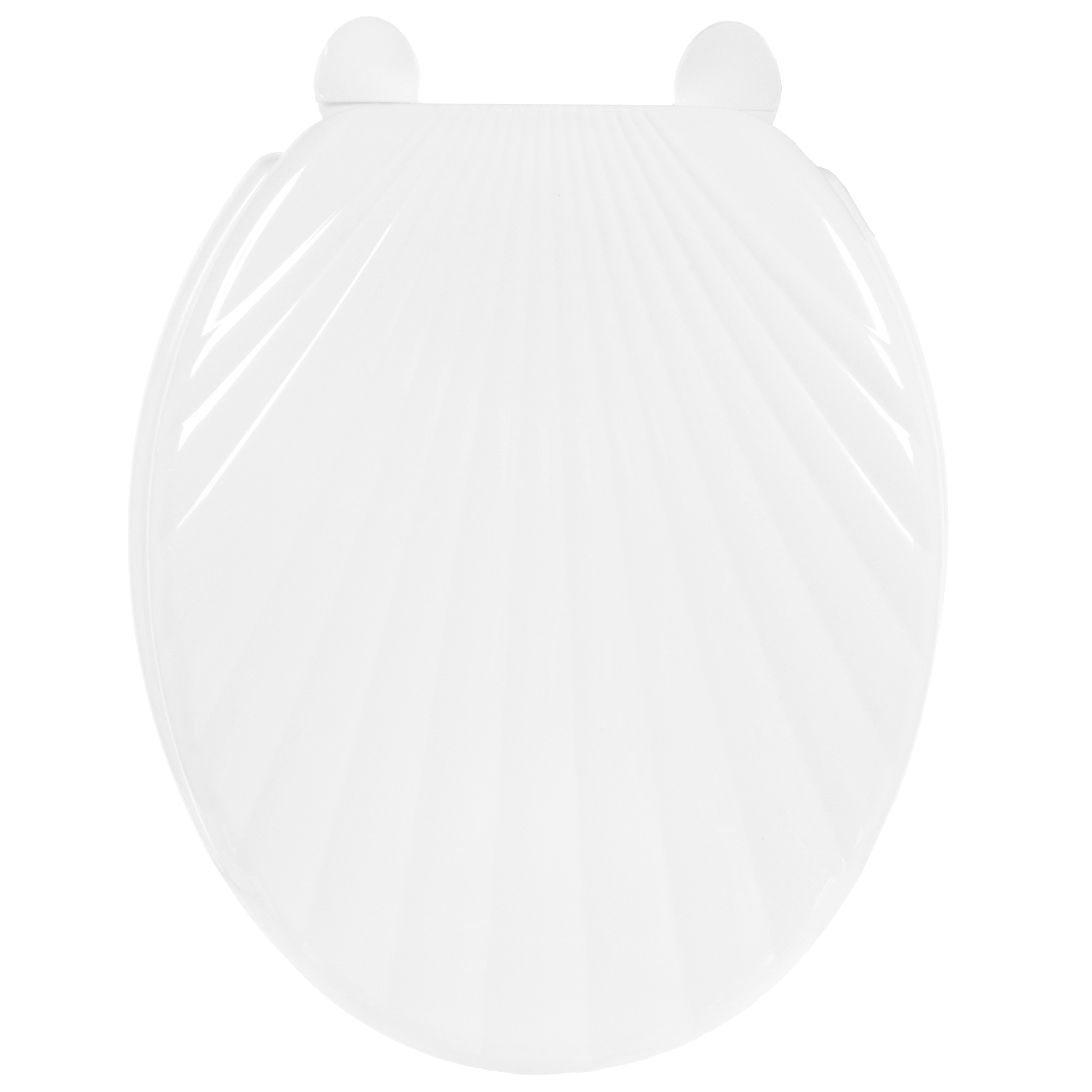 Изображение товара Сиденье для унитаза ORIO ракушка белого цвета с амортизаторами