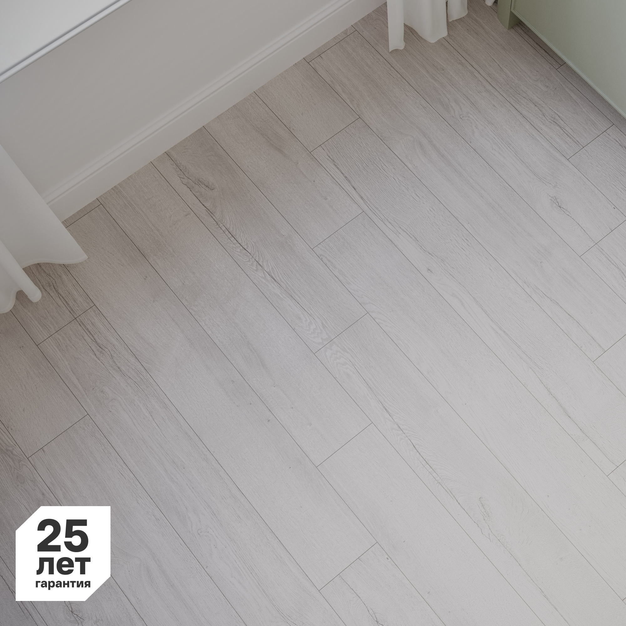 Изображение товара Ламинат KREAFORTA Дуб Босфор 33 класс толщина 10 мм с фаской 1.74 м²